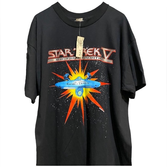 Star Trek Other - Sold -1989 Vintage Star Trek V The Final Frontier Shirt